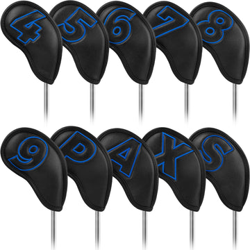 Dark Blue Iron Covers10pcs£¨4-9,P,A,S,X£© Head Cover